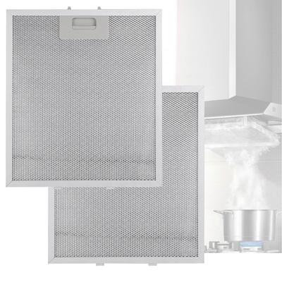 2 filtros de metal para campana extractora, 320 x 260 mm, fácil de instalar y quitar, filtro de grasa de aluminio, filtro extractor de malla universal para Baumatic CBCB9201 AL260319