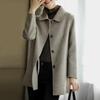 2025 Autumn/Winter Stylish Petite Woolen Coat: Trendy, Versatile, Age-Reducing, Loose Fit