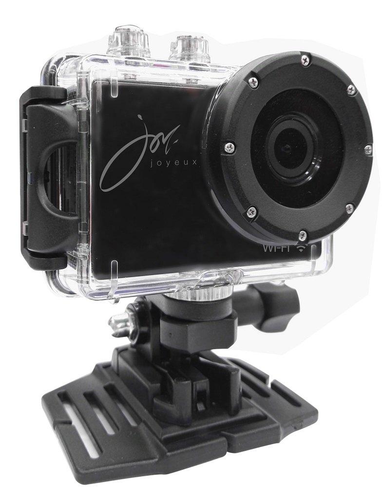 JOYEUX WiFi 1080P Action Black Camera,