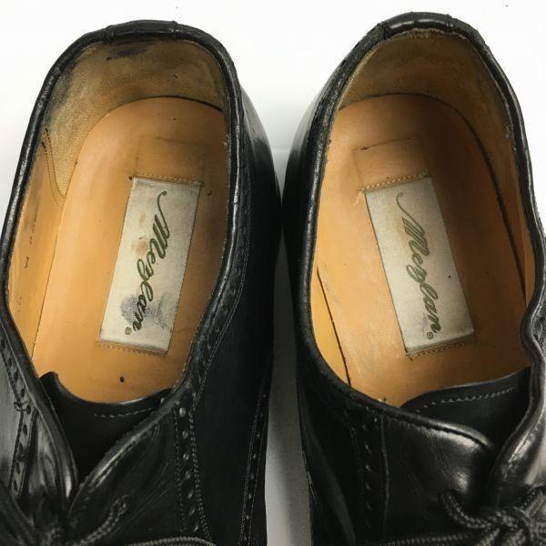 80s90s? Vintage Mezlan Size 10W (28.0cm) Made In Spain Cap Toe Business Shoes Black Men's(USED)