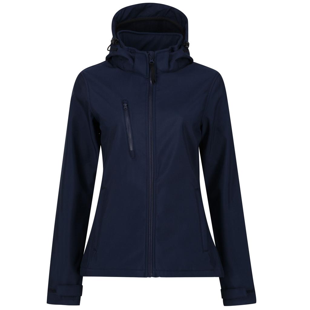 Regatta Womens/Ladies Venturer 3 Layer Hooded Soft Shell Jacket