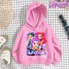KPop Demon Hunters Hoodie Fashion Rumi Sweatshirt Pullover Cute Long Sleeve Autumn Boys Girls Cartoon Y2K Hoody Sportswear
