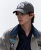 ERER Erer Iconic Embroidery Cap Charcoal Gray