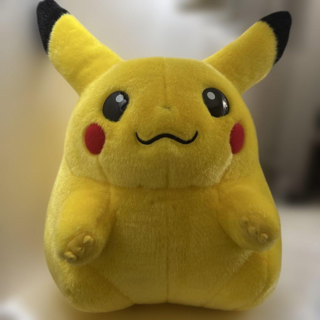 Pokemon 30th Anniversary Welcome Home! Pikachu 1/1 Plush Toy
