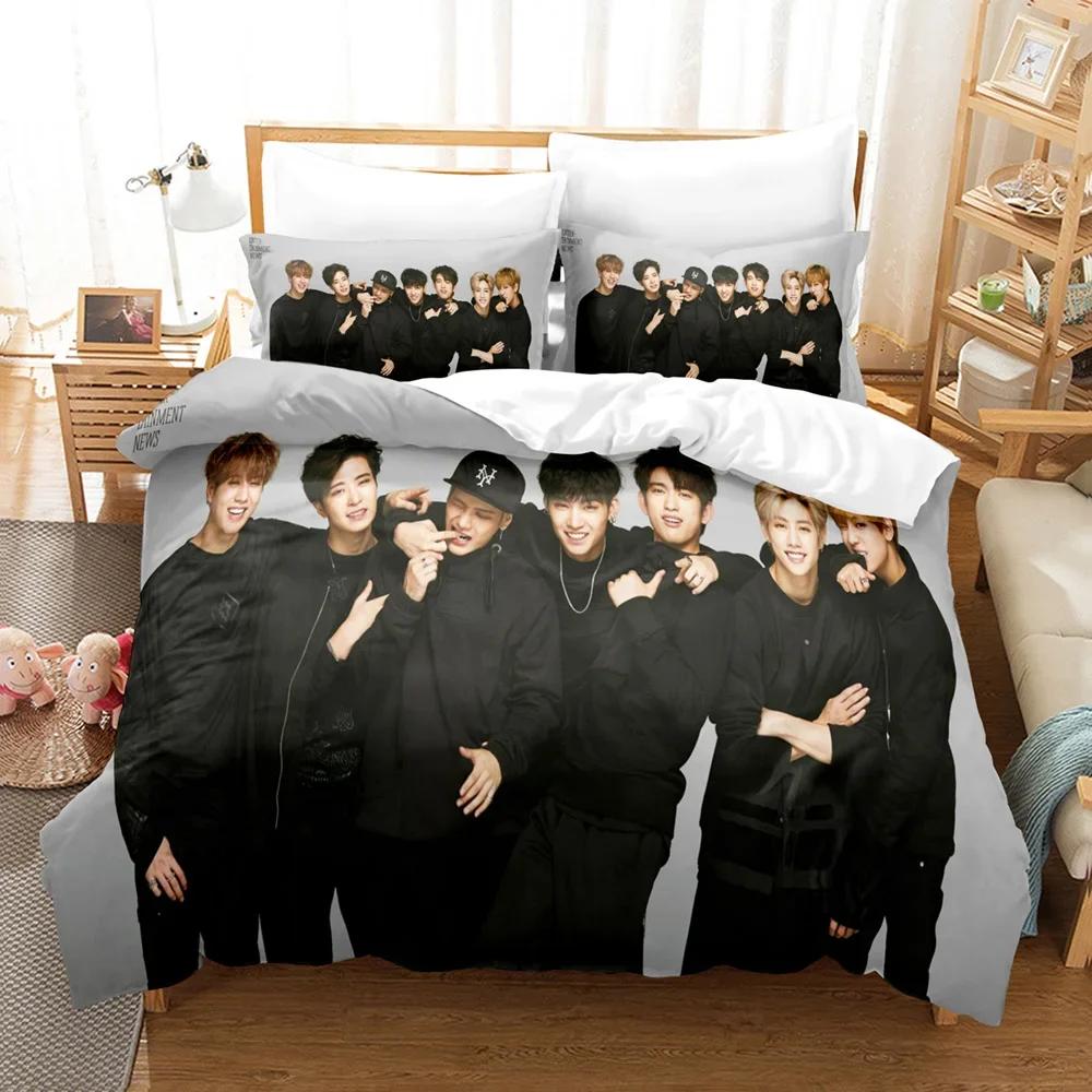 3D Druck Kpop GOT7 Bettwäsche Set Einzelbett Twin Doppelbett Queen King Cal King Größe Bettwäsche Set