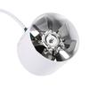 Ventilator cu conductă de 4 inci, Suflantă cu conductă   Ventilator de evacuare cu palete din oțel pentru Hting Răcire Cort de cultură