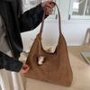 Retro Matte Big Bag Women's New Autumn and Winter Shoulder Bag High-grade Texture Commuting Large-capacity Tote Bag