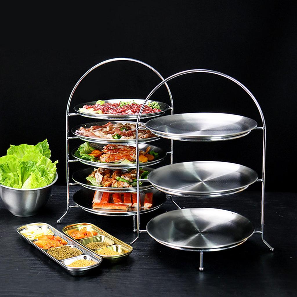 Cake Stand Rack Snack Display Metal Tiered Candy Display Fruit Candy Display for Event Birthday Festival Table Anniversary