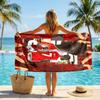 Bukayo Saka Strandtuch Weiches Mikrofaser Sommerhandtuch Schnelltrocknendes Saugfähiges Handtuch für Strand Schwimmbad Reisen