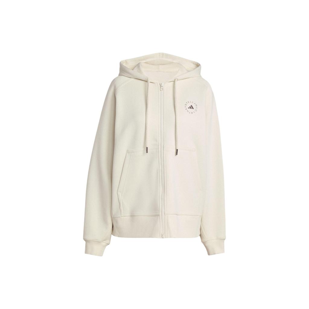 adidas Felpa con zip intera Stella McCartney Sportiva Vestibilità Larga Manica Raglan Lunga Giacca Giacche Donna JX6769