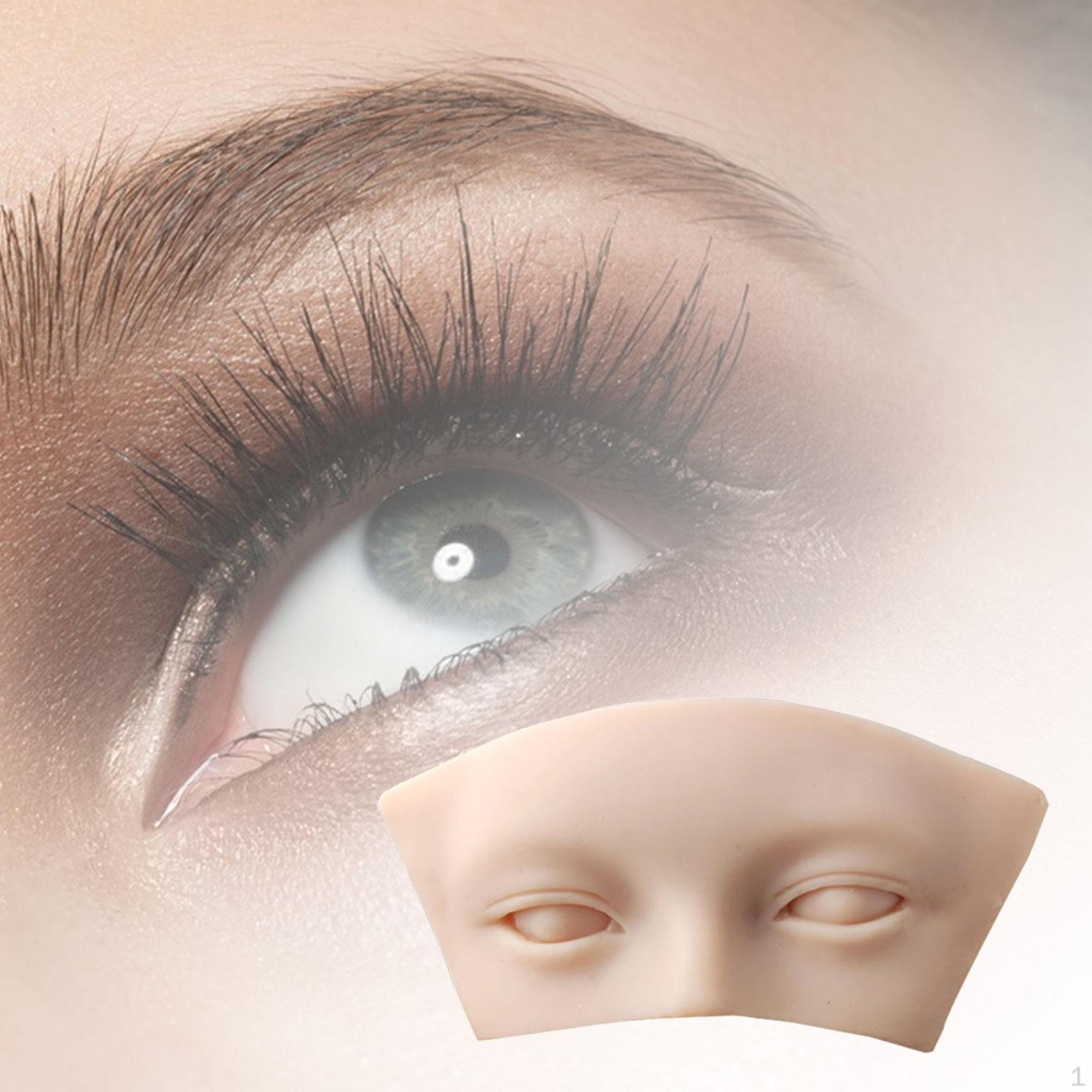 

Professional Training Pad Eyesmakeup Reusable Eye Makeup Beautician Medium Skin Color