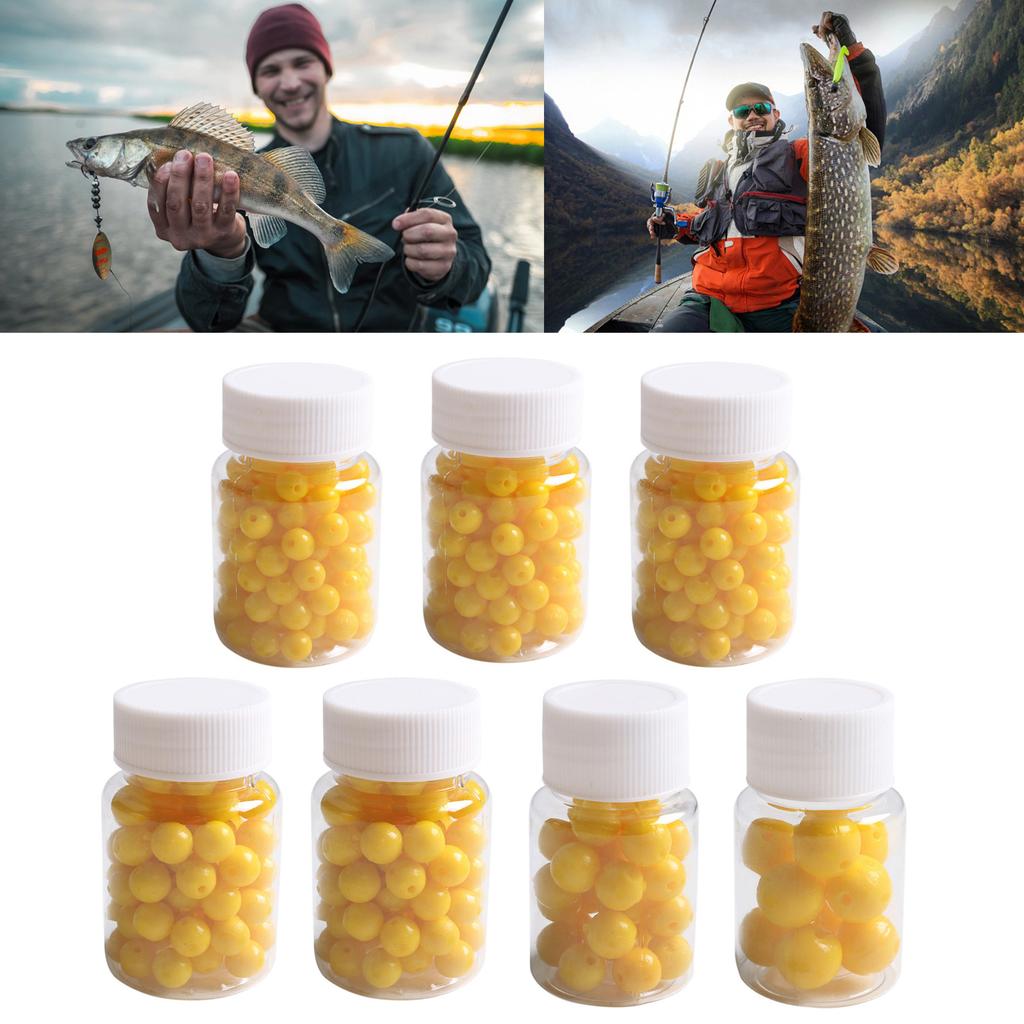 8mm/10mm/14mm Corn Flavor Floating Ball Baits Fishing Float Beads Soft Baits Fishing Tackle Fishing Lures for Carp Trout