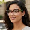 Women's Eyeglasses - Trendy Oversized Cat Eye Glasses