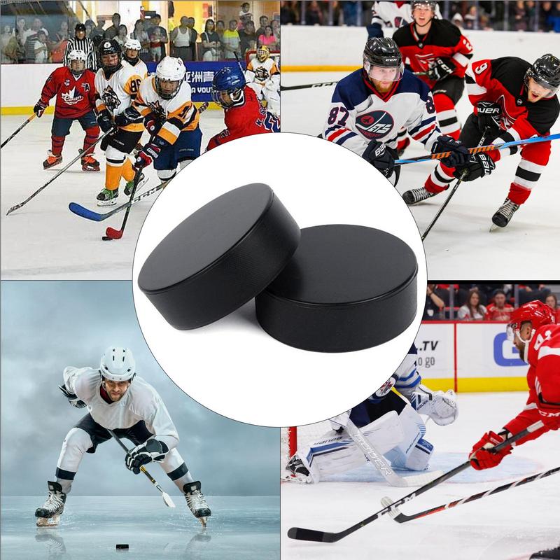 Pattino per Hockey su Ghiaccio da Esterno Pattino Ufficiale da Hockey su Ghiaccio Misura Regolamentare 4X Articoli Sportivi da Interno Diametro 3 pollici Spessore 1 pollice