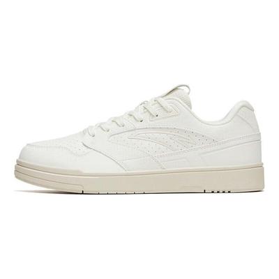 Street Fun Thick Sole Casual Non-Slip Shock Absorption Low-Top Skate Shoes Men Sneakers Ivory-White 912318016-7