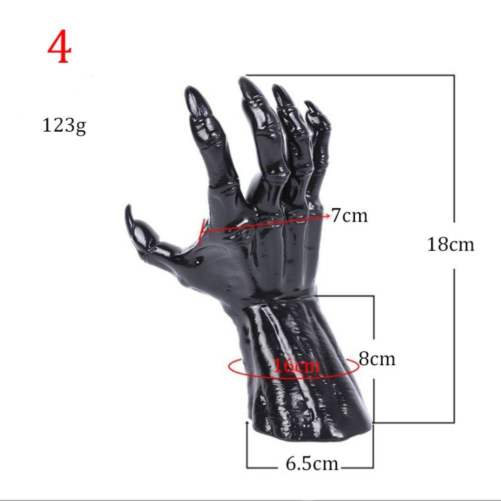 Trendy Creepy Halloween Scary Hand Wall Mounted Creative Halloween Decorations Gothic Wall Hanging for Indoor and Outdoor