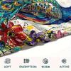 1Pc Peacock Print Flannel Blanket, High quality Comfortable for All Seasons, Home Decor, Warmth and Comfort, Perfect for Christmas Gifts W121