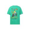 Nike T Shirts Men's Green Crew Neck Moderate Straight Fit FJ1142-324