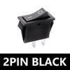 5/20Pcs KCD3 Rocker Switch 2Pin 3Pin Electric Push Switch Power Switch ON OFF with Red Dot LED Light 14x31mm KCD3