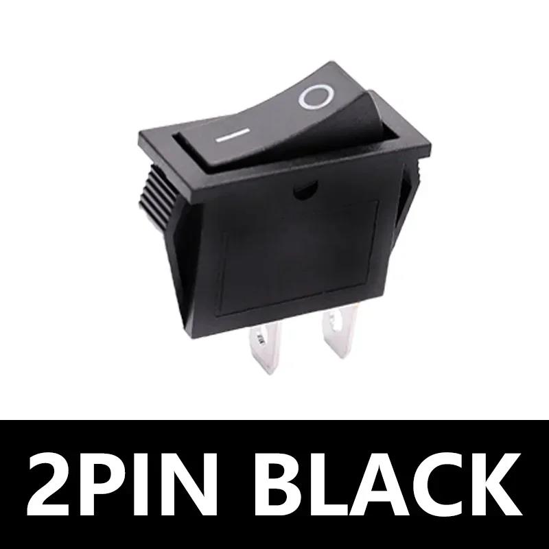 5/20Pcs KCD3 Rocker Switch 2Pin 3Pin Electric Push Switch Power Switch ON OFF with Red Dot LED Light 14x31mm KCD3