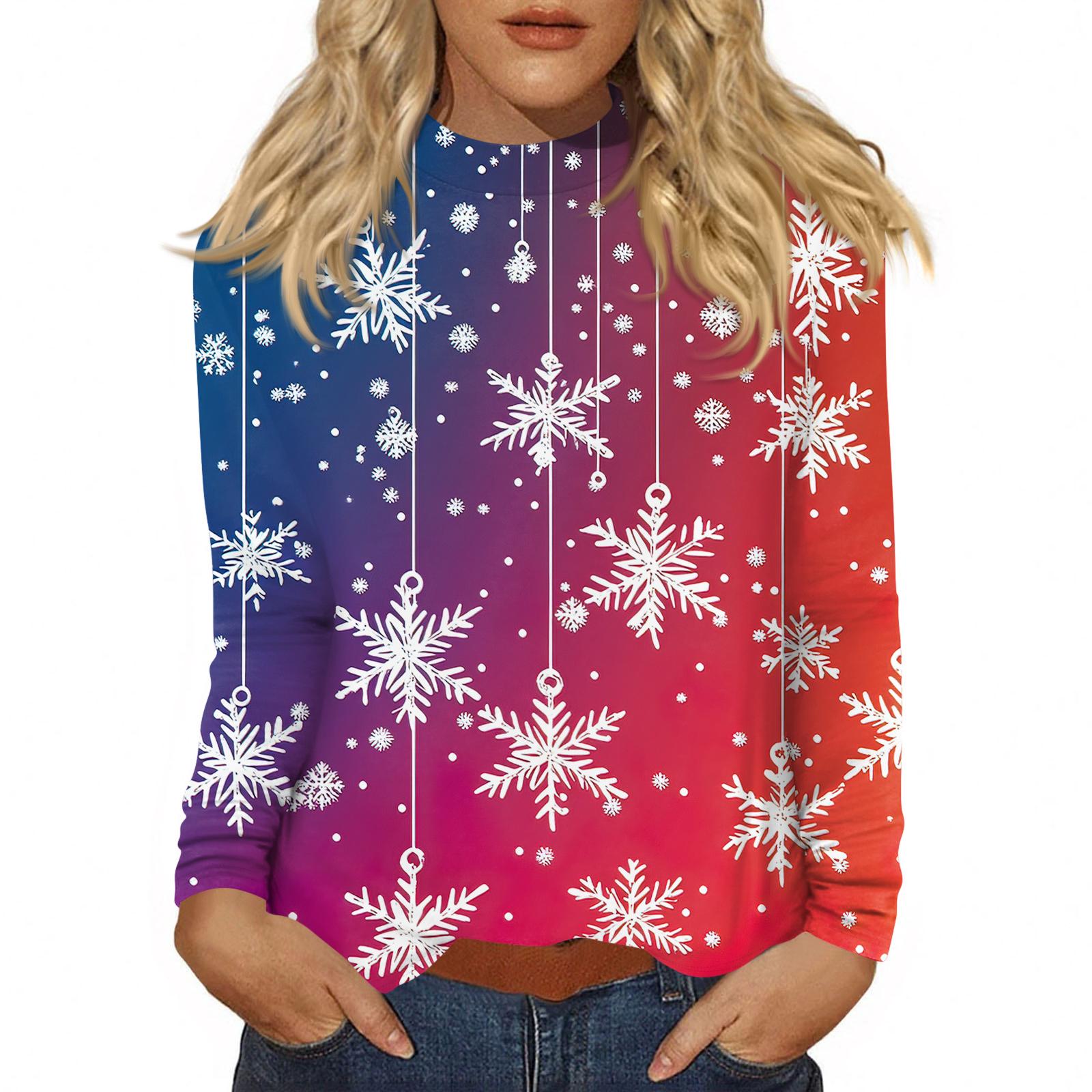 

Женская осенняя повседневная толстовка с длинным рукавом, винтажный принт, топ с высоким воротом, пуловер XL