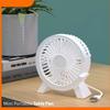 Durable Small USB Plug In Fan USB Charging USB Quiet Cooling Fans Desktop Electric Fan  Unisex