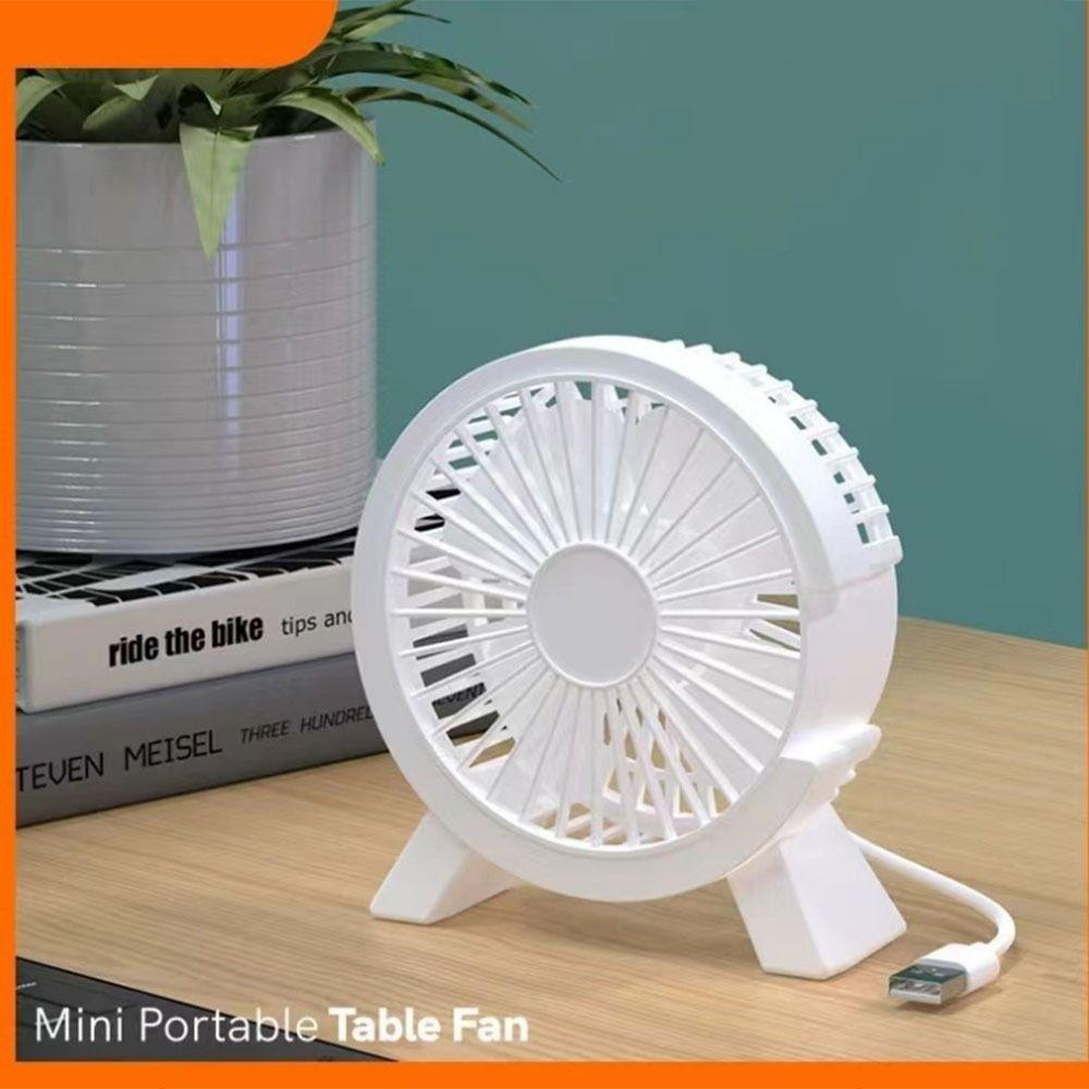 Durable Small USB Plug In Fan USB Charging USB Quiet Cooling Fans Desktop Electric Fan Unisex