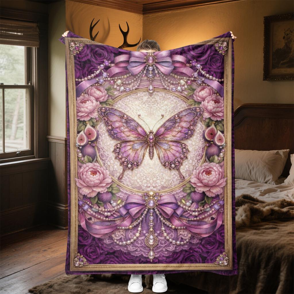 Magical Unicorn Fantasy Throw Soft Comfortable All Seasons Blanket Perfect Gift Couch Office Nap Outdoor Travel Blanket