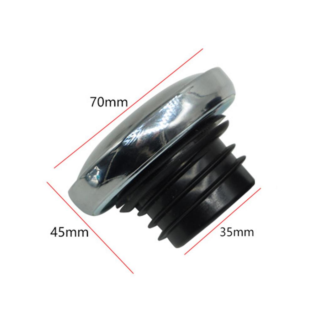 Motorcycle Caps Lock, Aluminum Alloy Tank Cover, Oil Cap for 883 Replaces Accessory