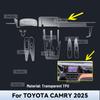 For TOYOTA CAMRY 2025 Car Center Console Media Dashboard Navigation TPU Anti-scratch Protector Interior Film