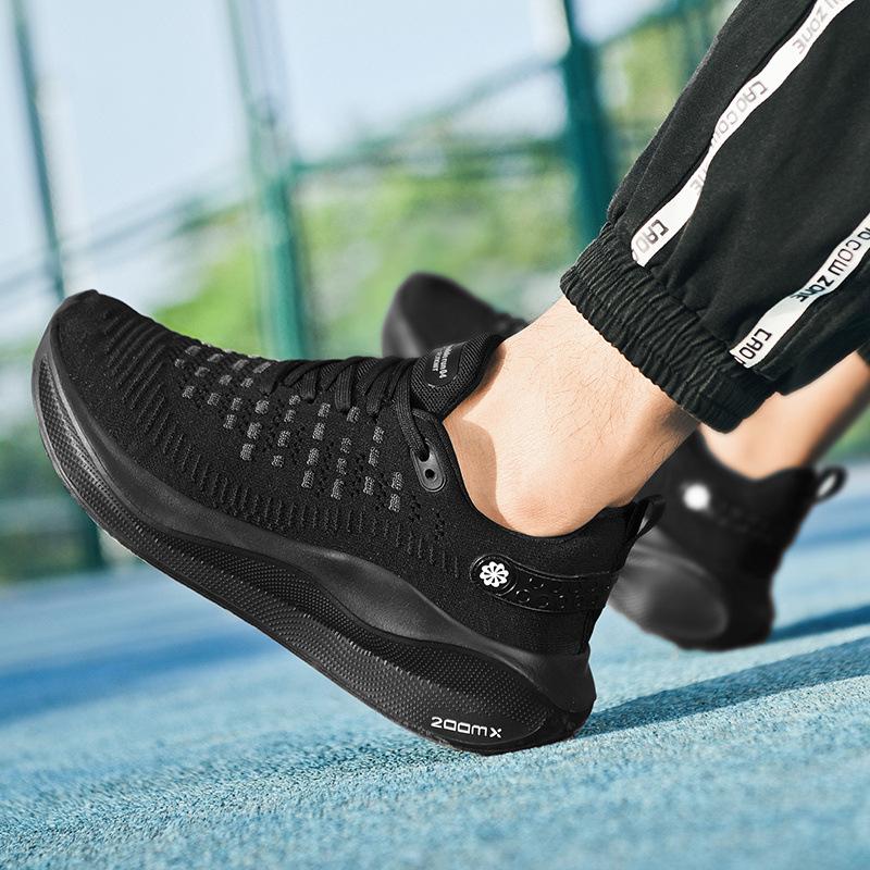 22 New Platform Running Shoes Outdoor Platform Sports Shoes Breathable Fly Weaving Casual
