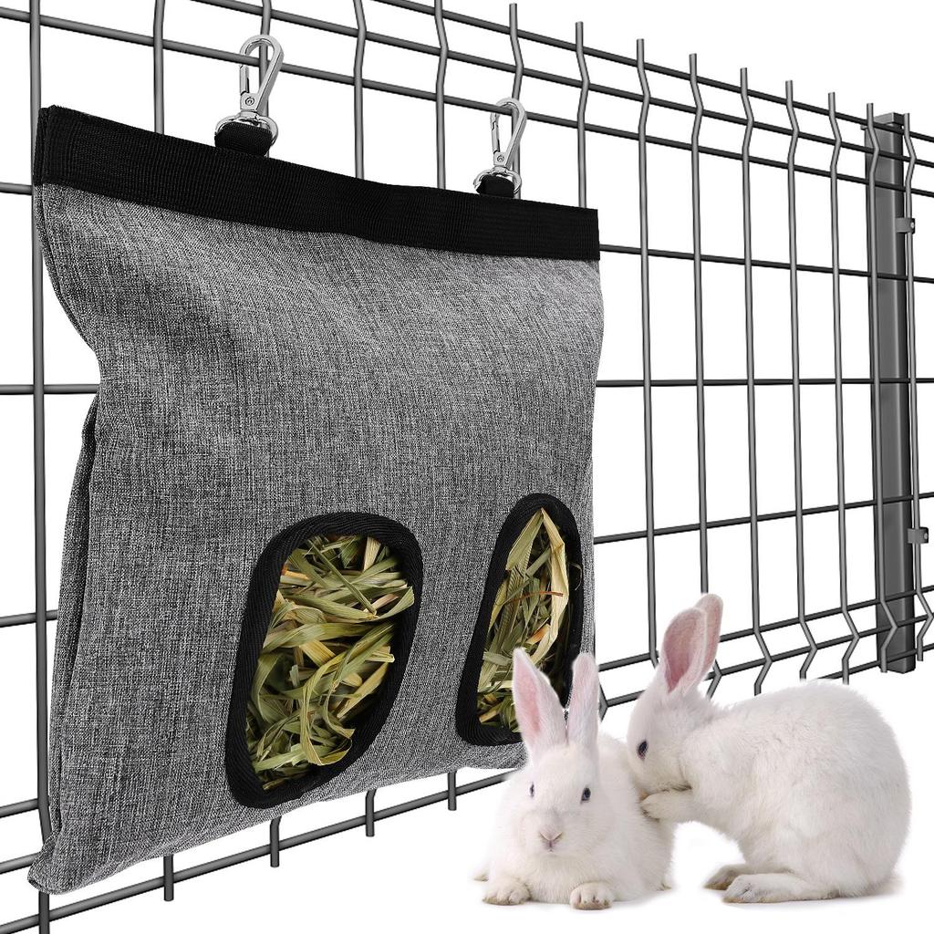 Waterproof Hay Bag for Guinea Pigs, Rabbits, and Hamsters - Custom Small Pet Feeding Bag 
