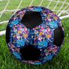 Kpop Demon Hunter Indoor Soccer Ball Colorful All Ages Size 5 Machine Stitched PVC Competition Ready Durable High-Bounce
