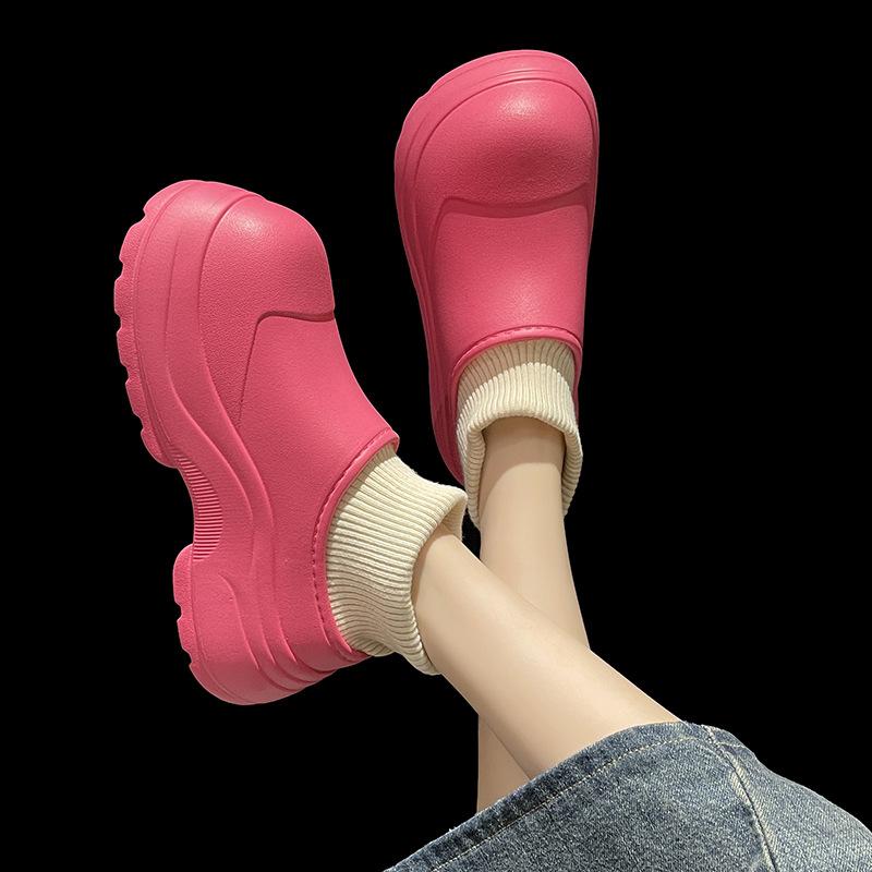 

Хлопковые тапочки. Хлопковые тапочки плюс бархатная обувь из плотного хлопка. Женские зимние сапоги.