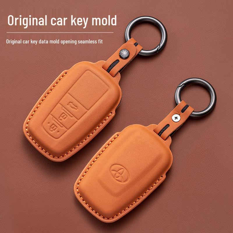 Toyota RAV4, Highlander, Levin, Camry Genuine Leather Key Cover