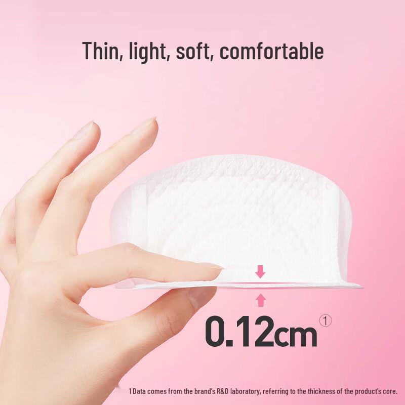 

Encore 3D Thin Disposable Breast Pads - 100 Count, Leak-Proof Nursing Milk Catchers, Anti-Leakage Design