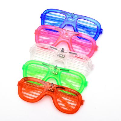 Shutters LED Luminous Glasses Disco Party Star Glowing Toy Props  for Children