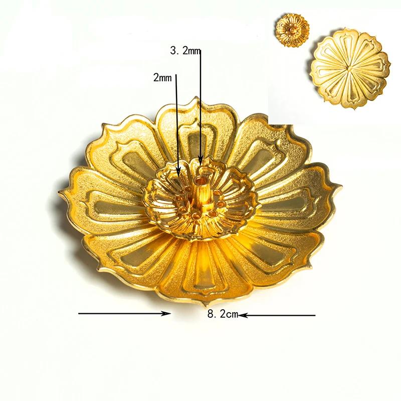 YXY Alloy Incense Burner Metal Incense Sticks Holder Zen Coil Incense Base Detachable Home Fragrance Products