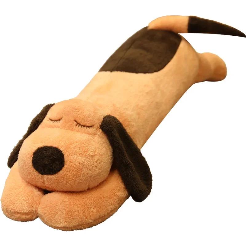 Lay Down The Dog Doll Cute Plush Toys Men Women's Sleep Pillow Big Doll Pillow Long Pillows for Bedroom Give Gifts To Friends