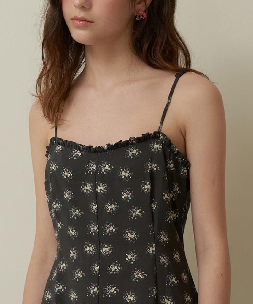 Murmure Irini Flower Frill Neck Dress_Irini Dress