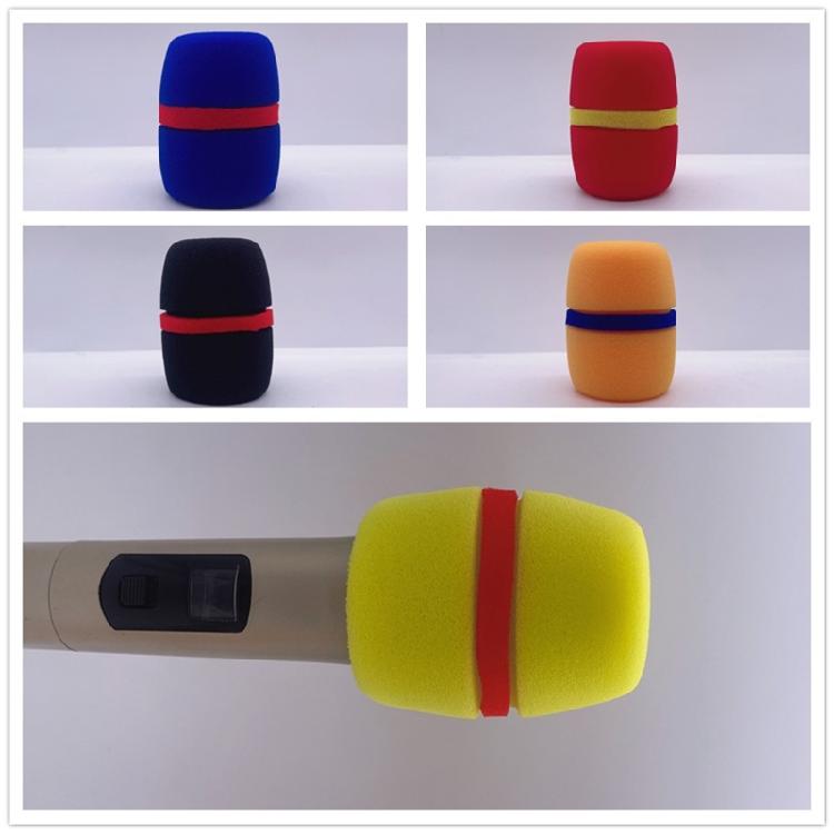 5Pcs Replacement Microphone Sponge Cover Thickened Mic Dust Proof Covers Foam Mic Filter for Studio Interviews Karaok
