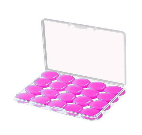 

Heart-Shaped Silicone Earplugs Set - 20 Pieces, Noise-Reducing, Perfect for Swimming and Sleep