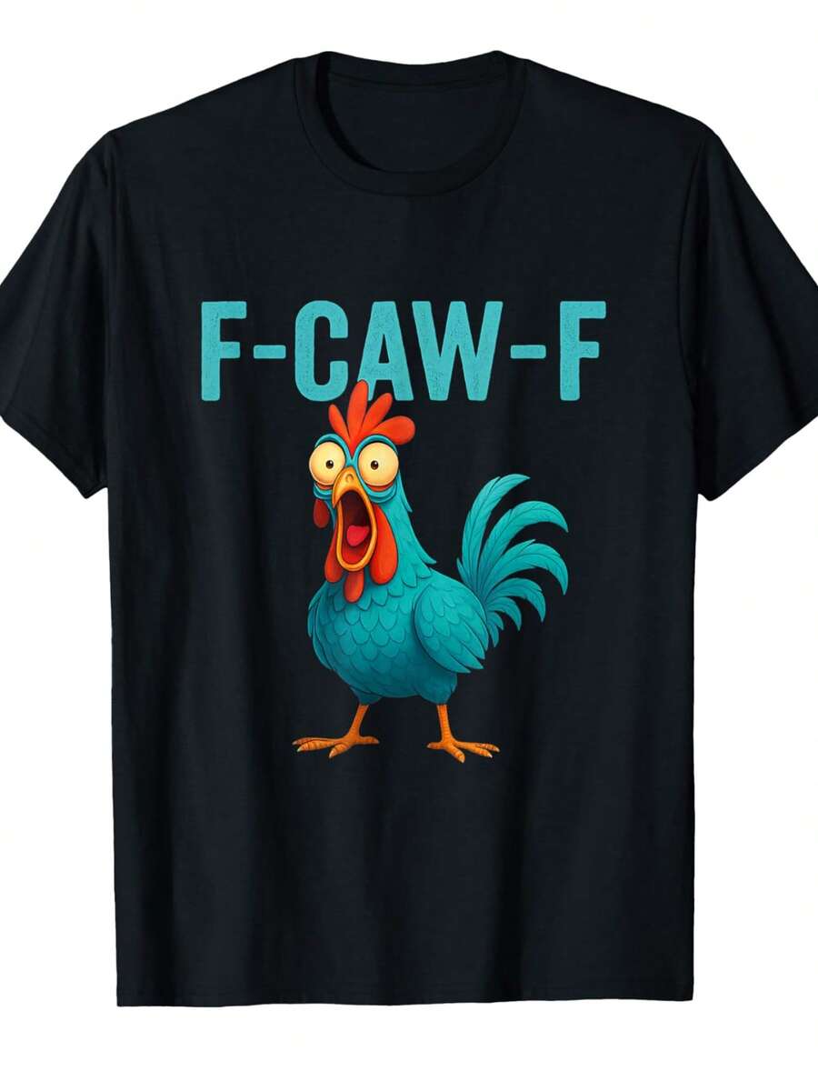 

Funny F-Caw-F Chicken FCAWF Chicken Unisex T-Shirt XXL