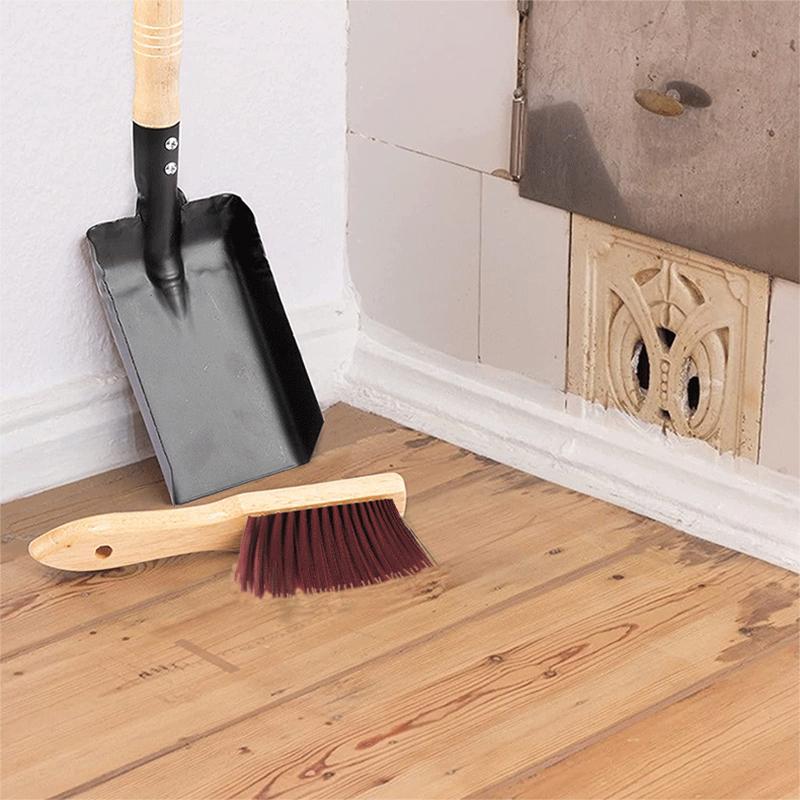 3PCS/SET Gloves Daily Necessities Iron Convenient Cleaning Kit Tidy Fireplace Tool Stove Brush Clean Iron Shovel