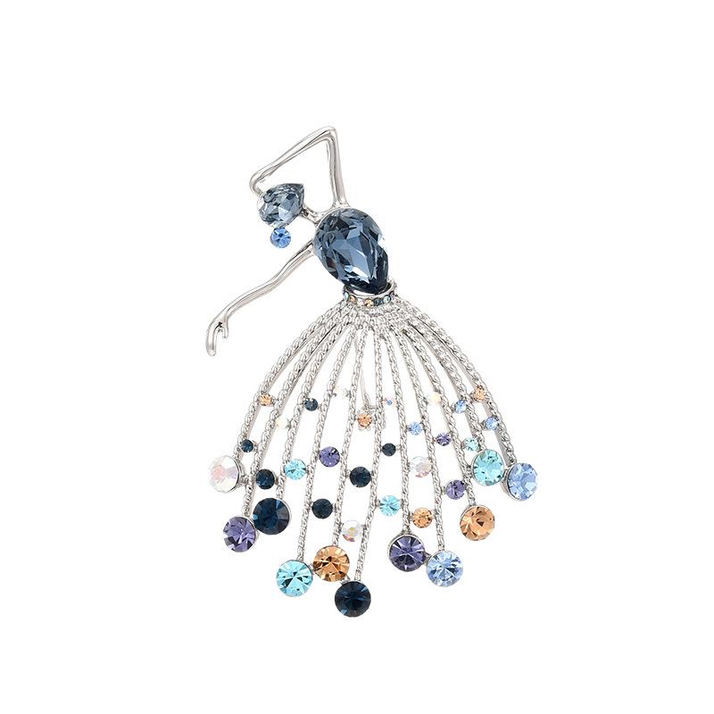 Elegant Dancer Brooch Fashion Clothing Accessory Jewelry