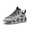 New Anta Back Wave 1.0 Slip Resistant, Abrasion Resistant, Thermal Mid Top Casual Shoes Women's Black Gray 922448916-3