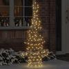 Christmas Tree with 160 Warm White LEDs 150 cm Rattan