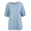 Shop   Women Simple Slim Plain T shirT whiTe Dai Wsh 0240