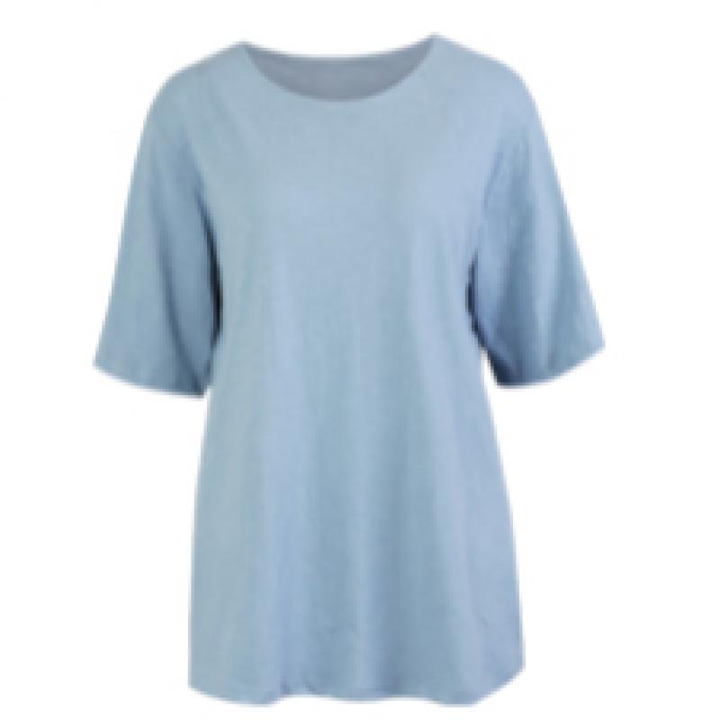 Shop Women Simple Slim Plain T shirT whiTe Dai Wsh 0240