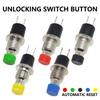 5/20/100Pcs 7Mm Push Button Switch Pbs-110/111 Momentary On-Off Micro Switch No Nc Reset Switch